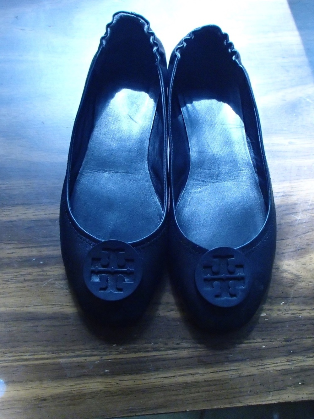Tory Burch Black Ballet Flats Size 13
